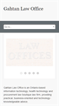 Mobile Screenshot of gahtan.com